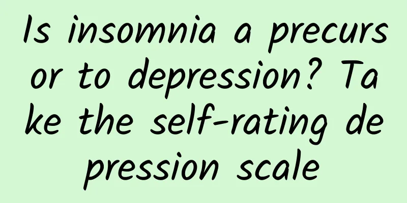 Is insomnia a precursor to depression? Take the self-rating depression scale