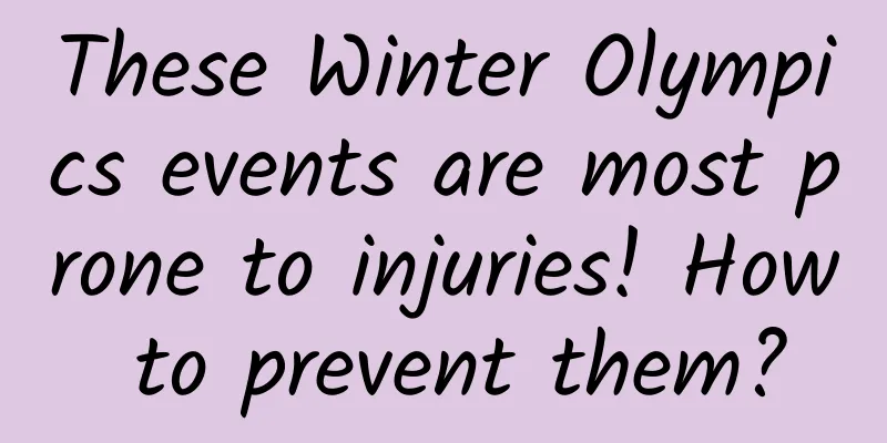 These Winter Olympics events are most prone to injuries! How to prevent them?