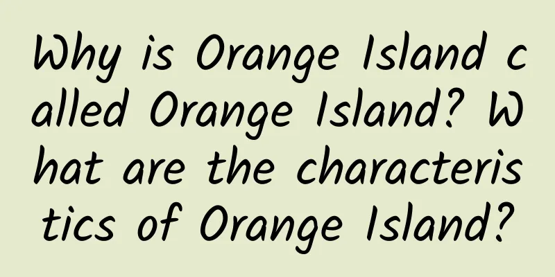 Why is Orange Island called Orange Island? What are the characteristics of Orange Island?