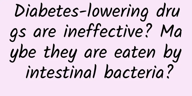 Diabetes-lowering drugs are ineffective? Maybe they are eaten by intestinal bacteria?