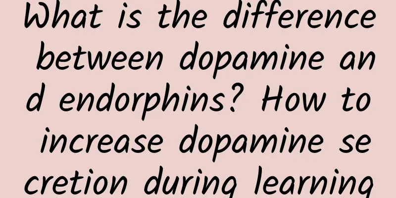 What is the difference between dopamine and endorphins? How to increase dopamine secretion during learning