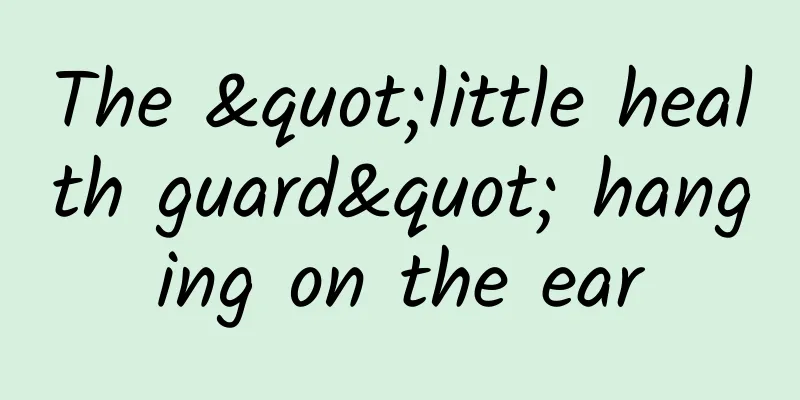 The "little health guard" hanging on the ear