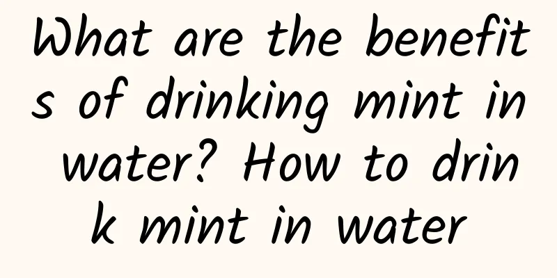 What are the benefits of drinking mint in water? How to drink mint in water