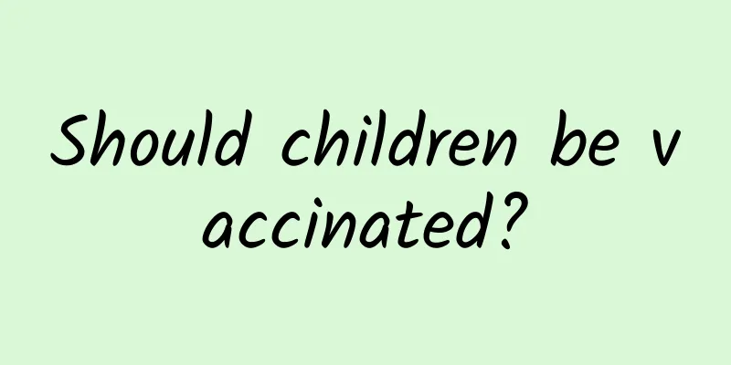 Should children be vaccinated?