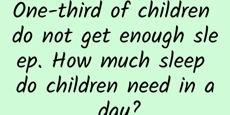 One-third of children do not get enough sleep. How much sleep do children need in a day?