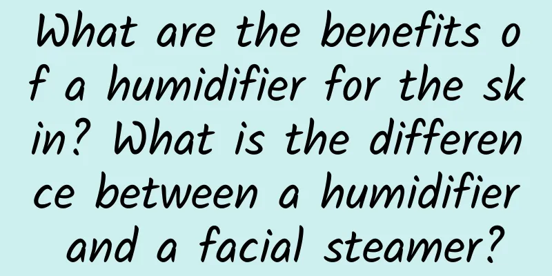 What are the benefits of a humidifier for the skin? What is the difference between a humidifier and a facial steamer?