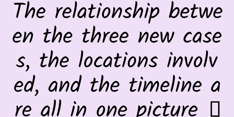 The relationship between the three new cases, the locations involved, and the timeline are all in one picture →