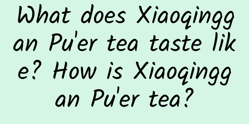 What does Xiaoqinggan Pu'er tea taste like? How is Xiaoqinggan Pu'er tea?