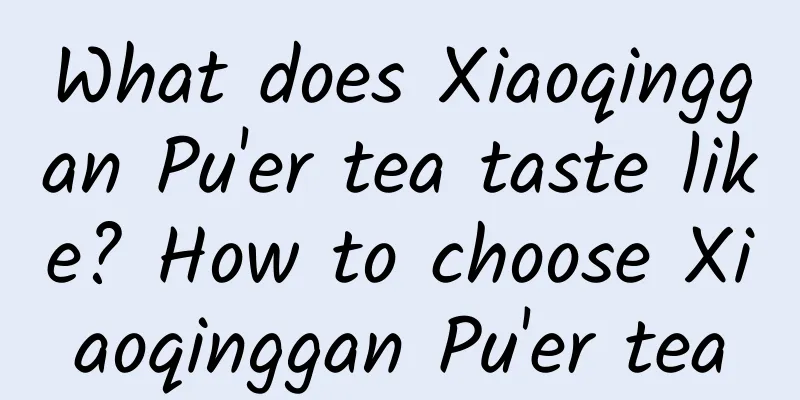 What does Xiaoqinggan Pu'er tea taste like? How to choose Xiaoqinggan Pu'er tea