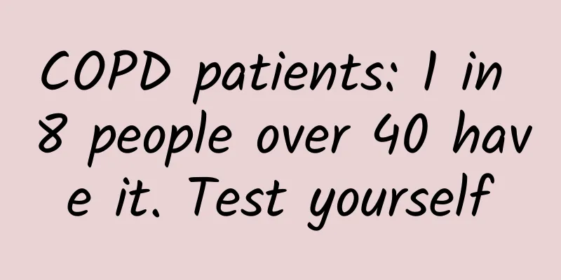 COPD patients: 1 in 8 people over 40 have it. Test yourself