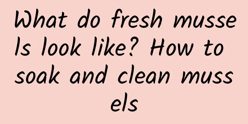 What do fresh mussels look like? How to soak and clean mussels