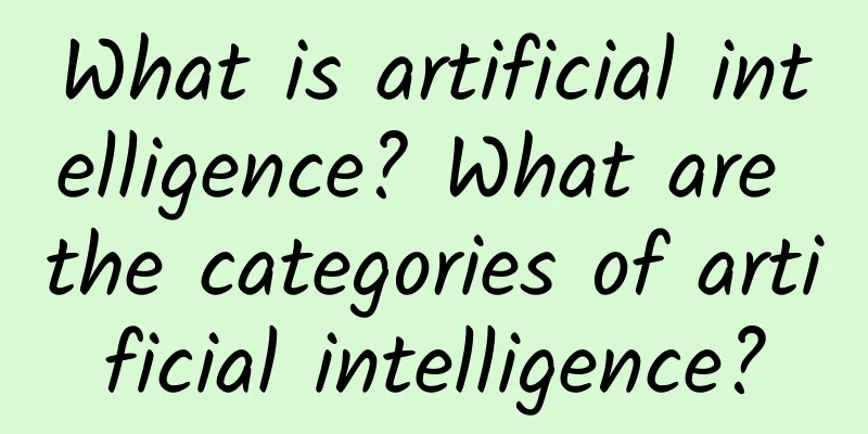 What is artificial intelligence? What are the categories of artificial intelligence?