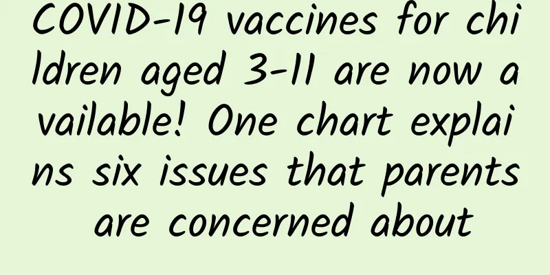 COVID-19 vaccines for children aged 3-11 are now available! One chart explains six issues that parents are concerned about