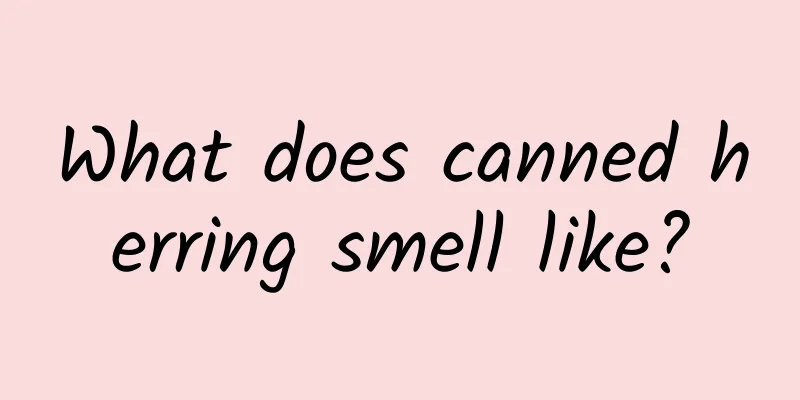 What does canned herring smell like?
