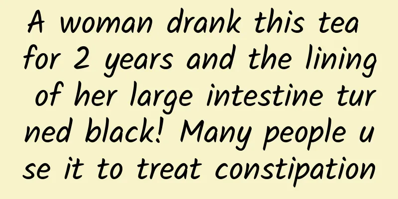 A woman drank this tea for 2 years and the lining of her large intestine turned black! Many people use it to treat constipation