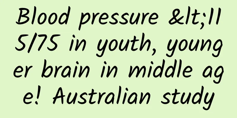 Blood pressure <115/75 in youth, younger brain in middle age! Australian study