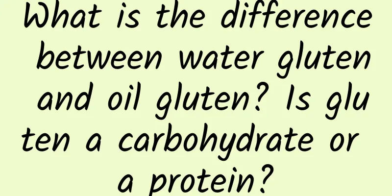 What is the difference between water gluten and oil gluten? Is gluten a carbohydrate or a protein?