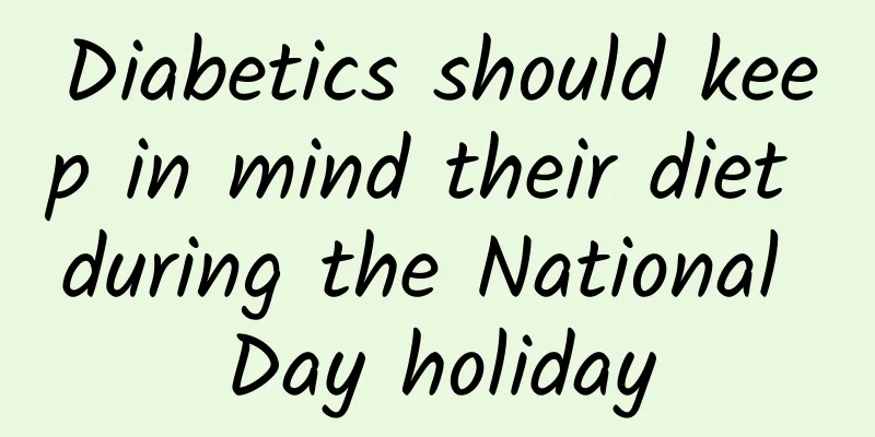 Diabetics should keep in mind their diet during the National Day holiday