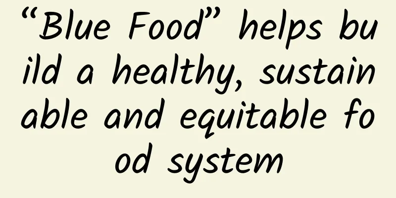 “Blue Food” helps build a healthy, sustainable and equitable food system