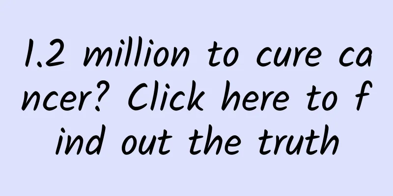 1.2 million to cure cancer? Click here to find out the truth