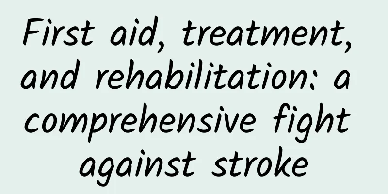 First aid, treatment, and rehabilitation: a comprehensive fight against stroke