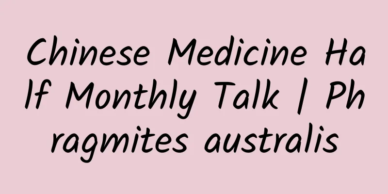 Chinese Medicine Half Monthly Talk | Phragmites australis