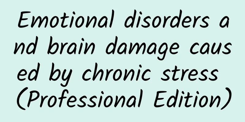 Emotional disorders and brain damage caused by chronic stress (Professional Edition)