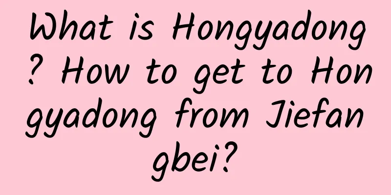 What is Hongyadong? How to get to Hongyadong from Jiefangbei?