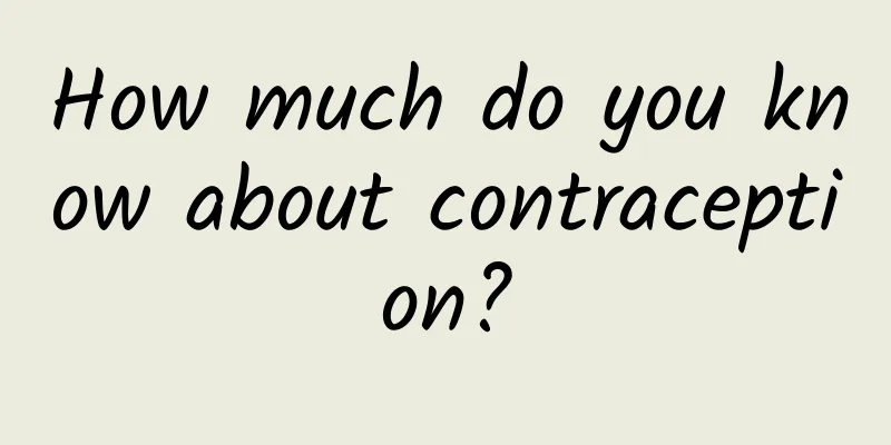 How much do you know about contraception?