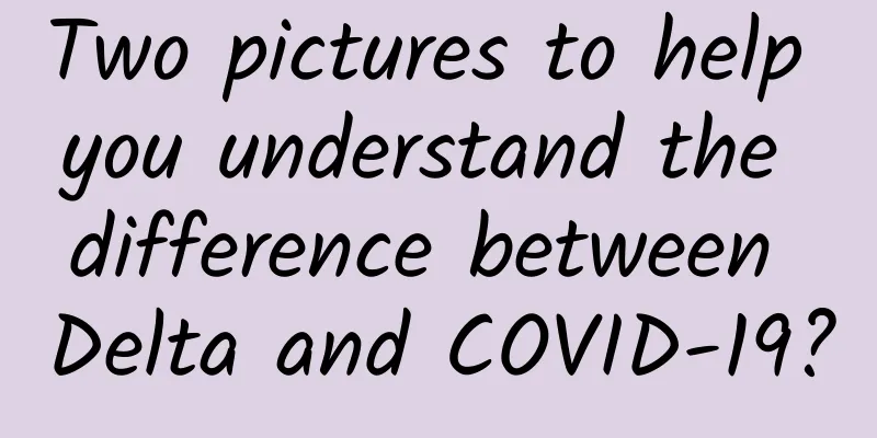 Two pictures to help you understand the difference between Delta and COVID-19?