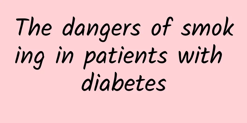 The dangers of smoking in patients with diabetes