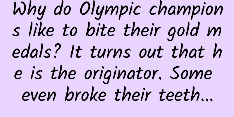Why do Olympic champions like to bite their gold medals? It turns out that he is the originator. Some even broke their teeth...