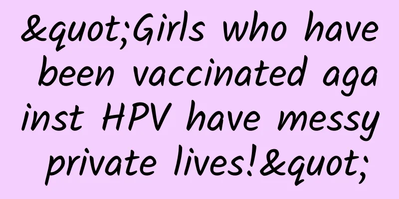 "Girls who have been vaccinated against HPV have messy private lives!"
