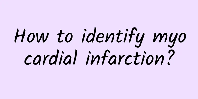 How to identify myocardial infarction?