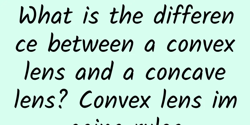 What is the difference between a convex lens and a concave lens? Convex lens imaging rules