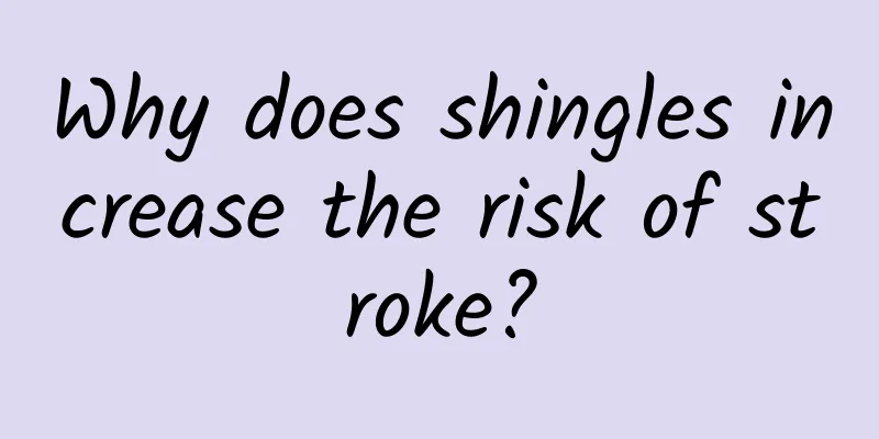 Why does shingles increase the risk of stroke?