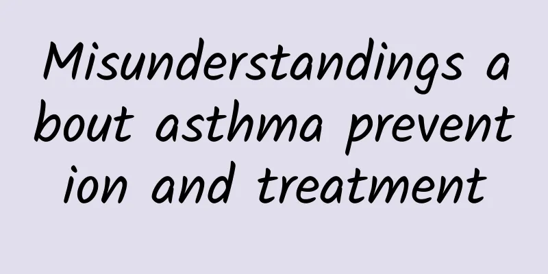 Misunderstandings about asthma prevention and treatment
