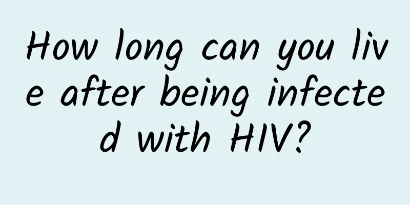 How long can you live after being infected with HIV?