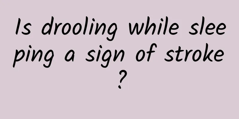 Is drooling while sleeping a sign of stroke?