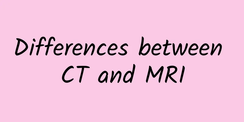 Differences between CT and MRI