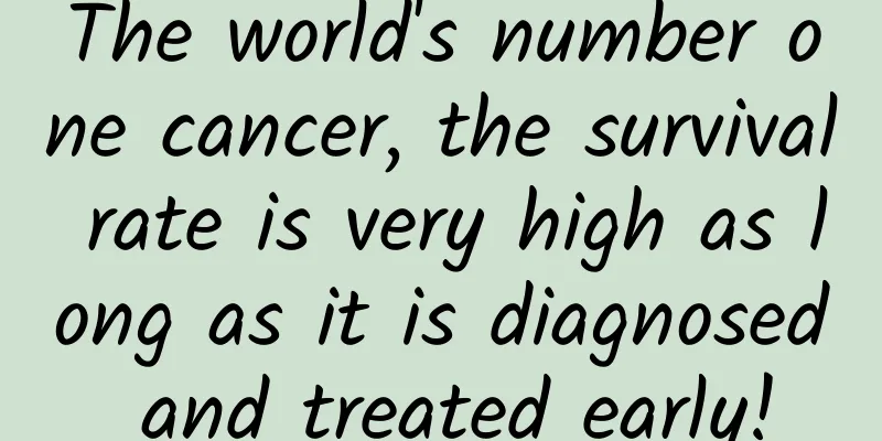 The world's number one cancer, the survival rate is very high as long as it is diagnosed and treated early!