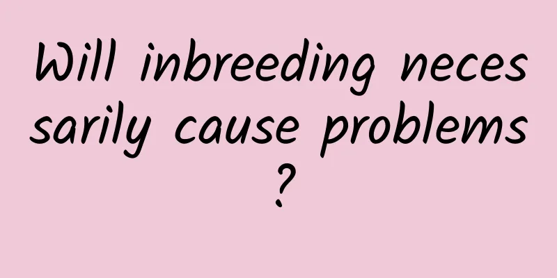 Will inbreeding necessarily cause problems?