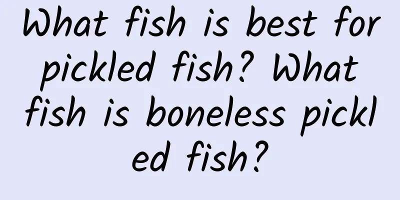 What fish is best for pickled fish? What fish is boneless pickled fish?