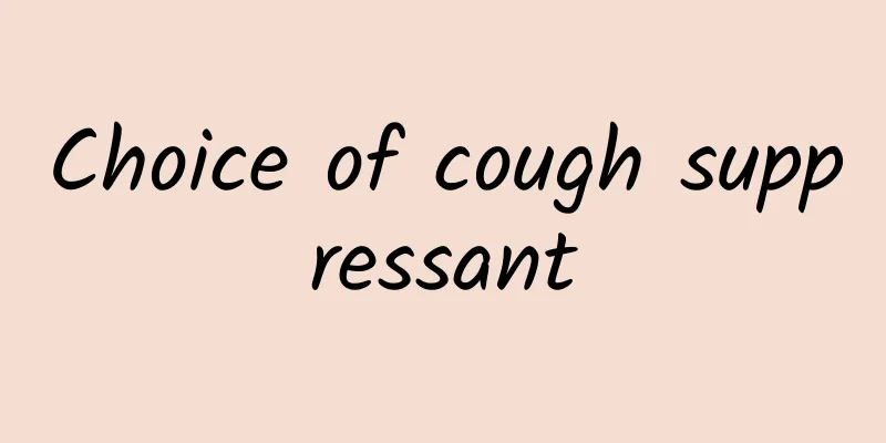 Choice of cough suppressant