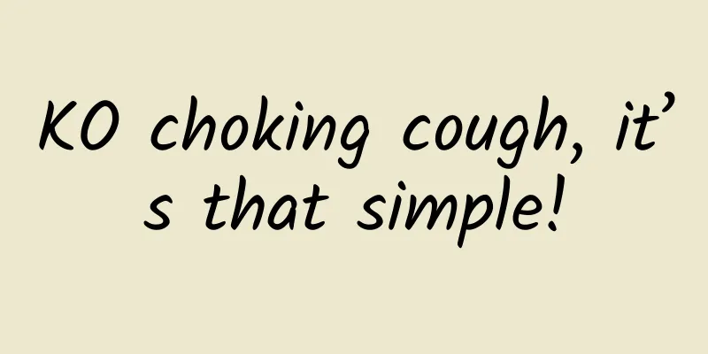 KO choking cough, it’s that simple!