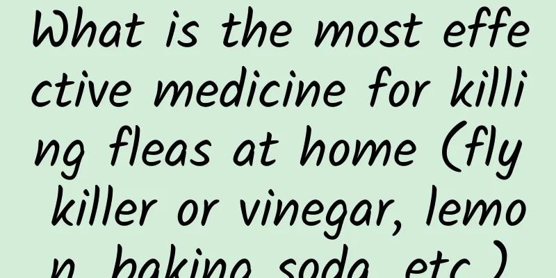 What is the most effective medicine for killing fleas at home (fly killer or vinegar, lemon, baking soda, etc.)