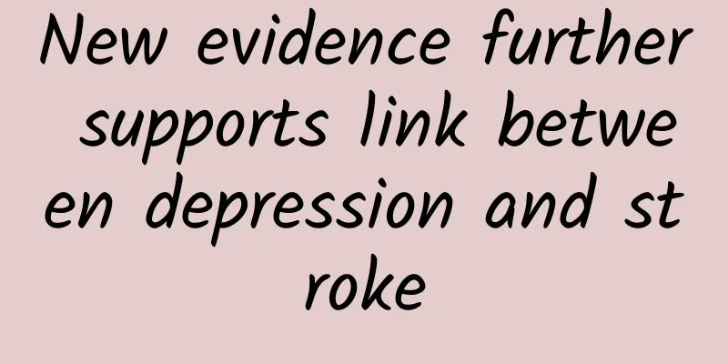 New evidence further supports link between depression and stroke