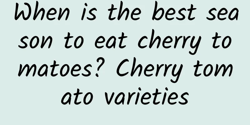 When is the best season to eat cherry tomatoes? Cherry tomato varieties