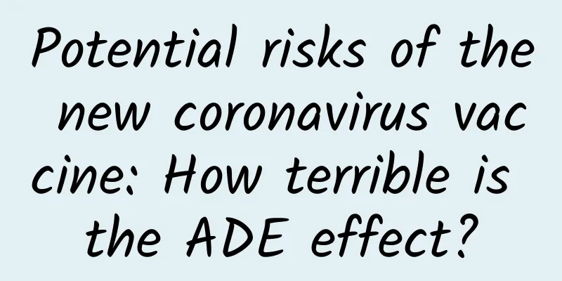 Potential risks of the new coronavirus vaccine: How terrible is the ADE effect?