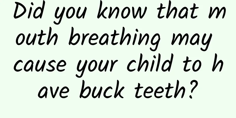 Did you know that mouth breathing may cause your child to have buck teeth?